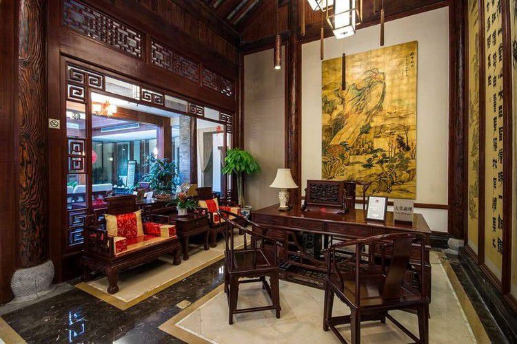 中式風(fēng)格酒店裝修效果圖